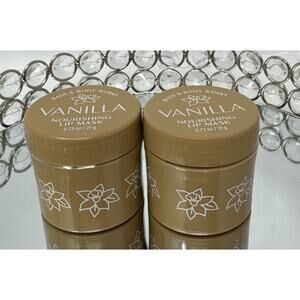 Lot of 2 NEW Vanilla Nourishing Lip Mask 0.73 oz SEALED Bath & Body Works